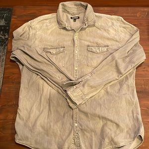 Lot of 2 Mens denim shirt